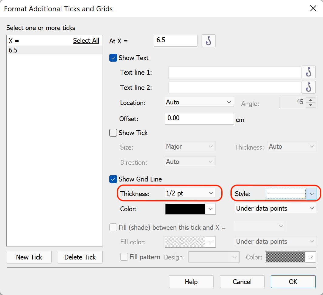 Prism tip Creating a multiple baseline design chart FAQ 1774 GraphPad